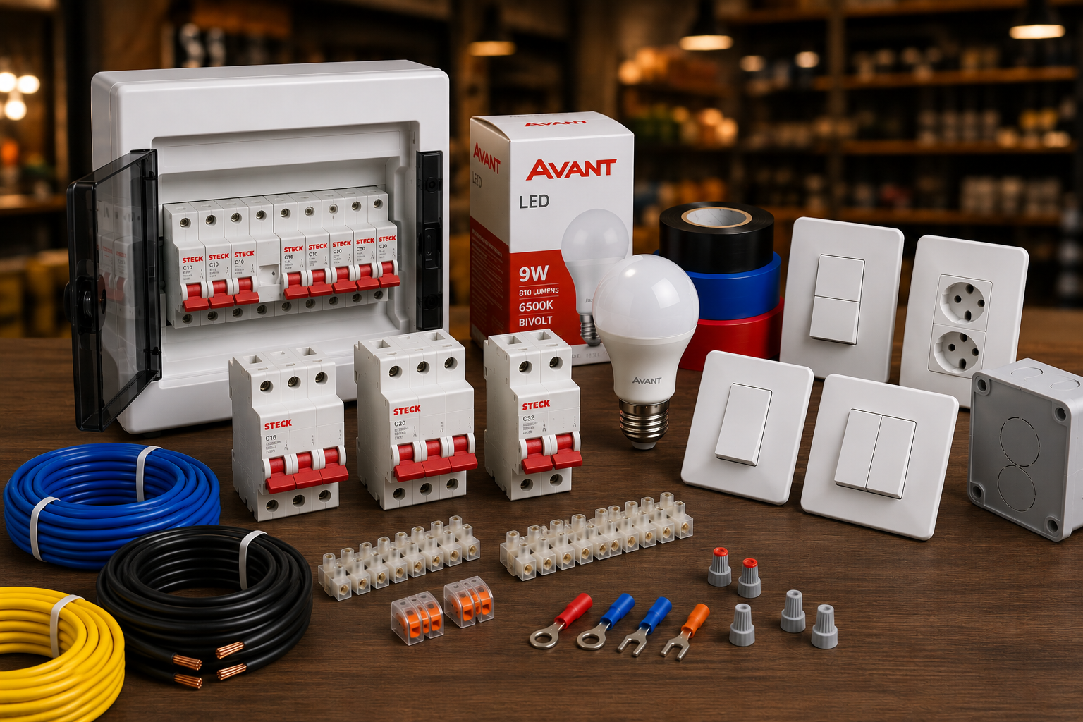 Materiais elétricos