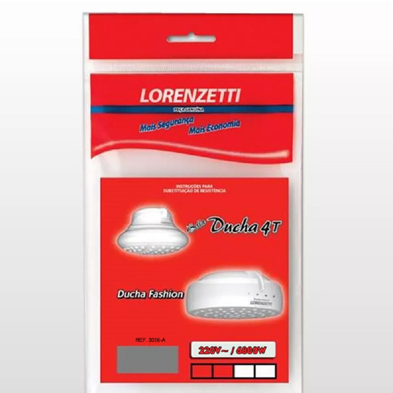 Resistencia Ducha Fashion 220v 6800w Lorenzetti