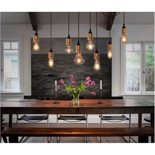 Lampada Filamento De Carbono Globo G125 40w Ambar 2400k 127v Cod. 5022 Galaxy - Imagem 4