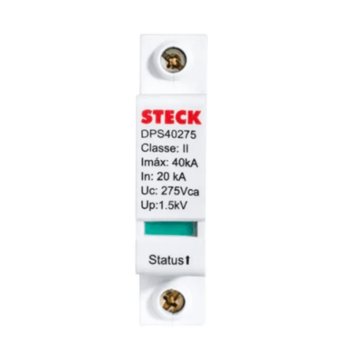 PROTETOR DE SURTO DPS 20 A 40KA 275V DPS40275 STECK