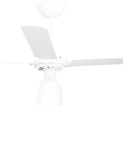 Ventilador Teto 3 Pas New Led 384740 127V Branco Delta 7 NewledColor
