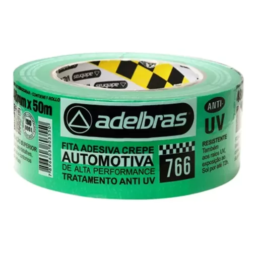 FITA CREPE AUTO 48MMX50M VERDE ADELBRAS