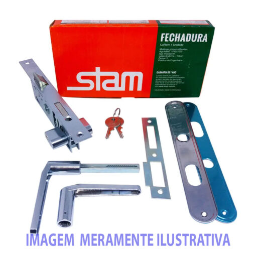 FECHADURA EXT. 501 - 502/03 ESPELHO STAM