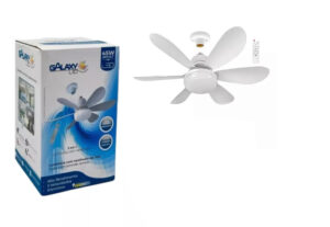 LUMINARIA VENTILADOR DE TETO COD7997 520MM GALAXY LED