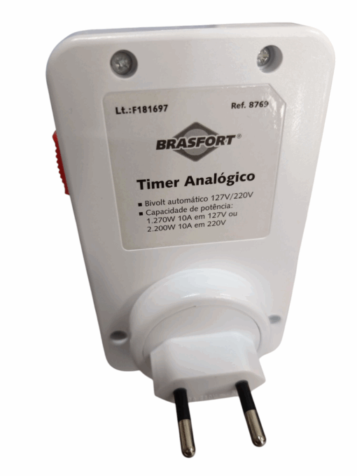 Timer Analógico Bivolt Brasfort